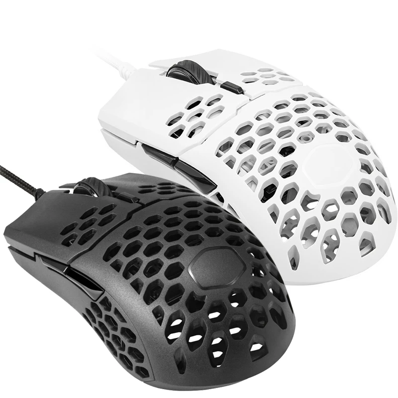 Кулер Master MM710 игровая мышь Pixart PMW 3389 16000 DPI оптический датчик 53G легкий сотовой
