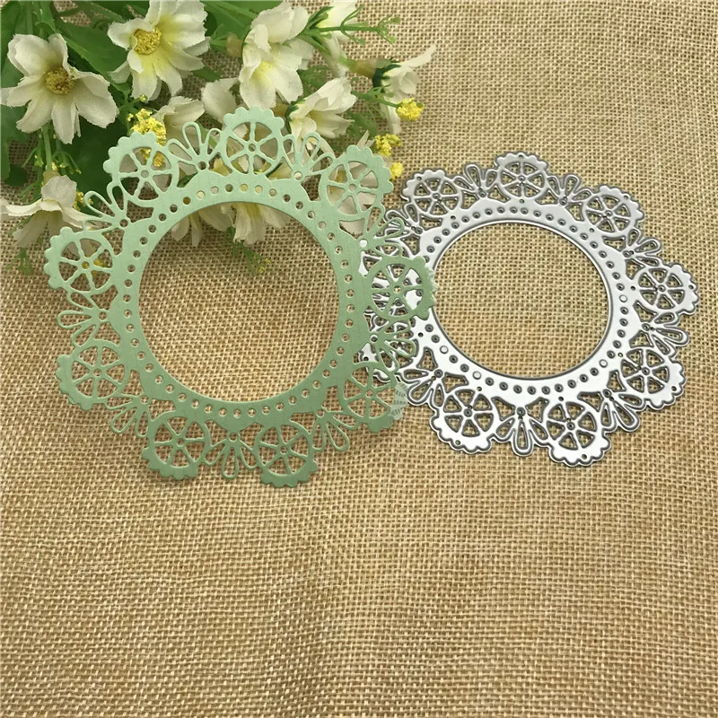 Винтажные металлические режущие штампы для рукоделия тиснение карт