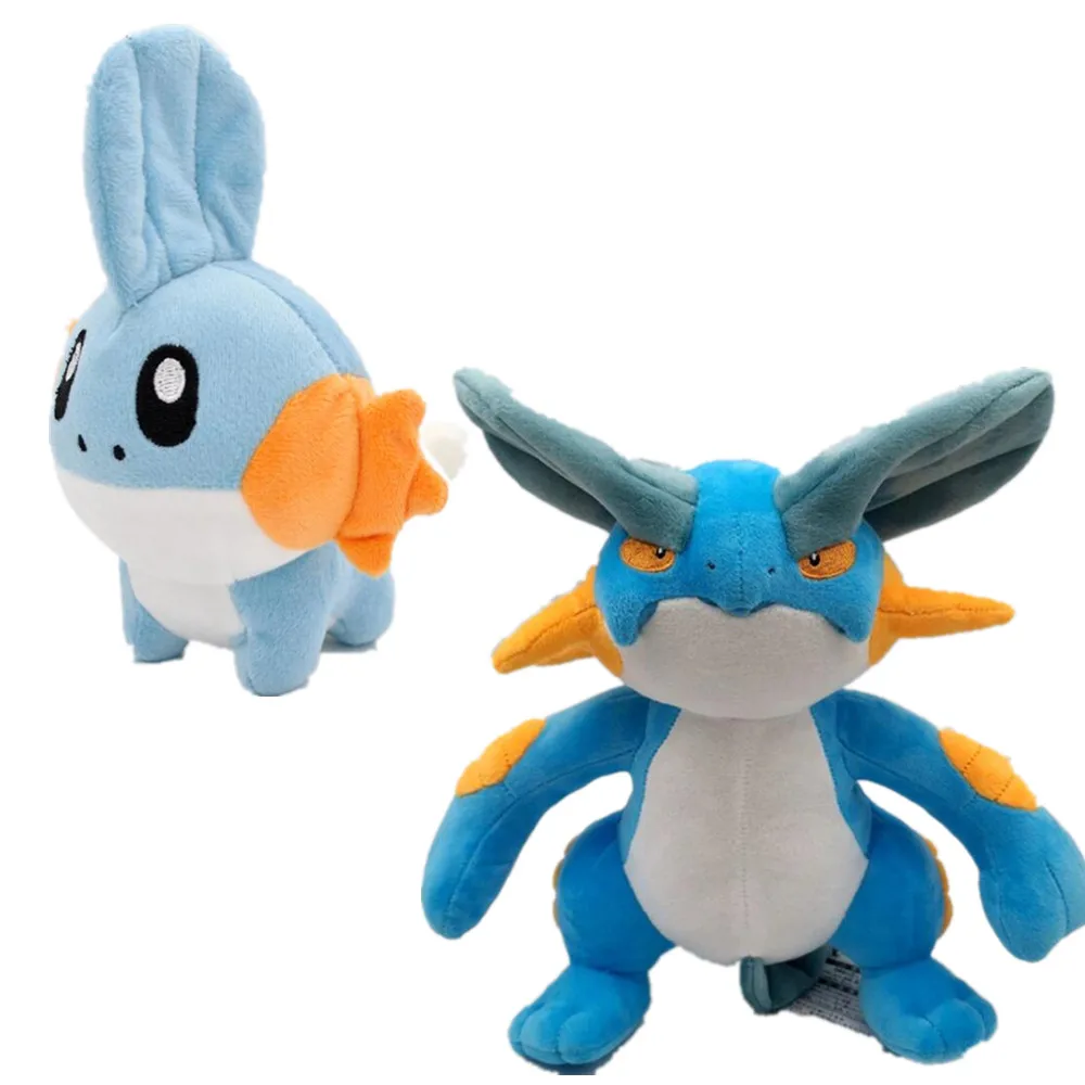 Плюшевая кукла Pokemon Mudkip Swampert игрушка аниме покемон фильм мудкап мягкие игрушки