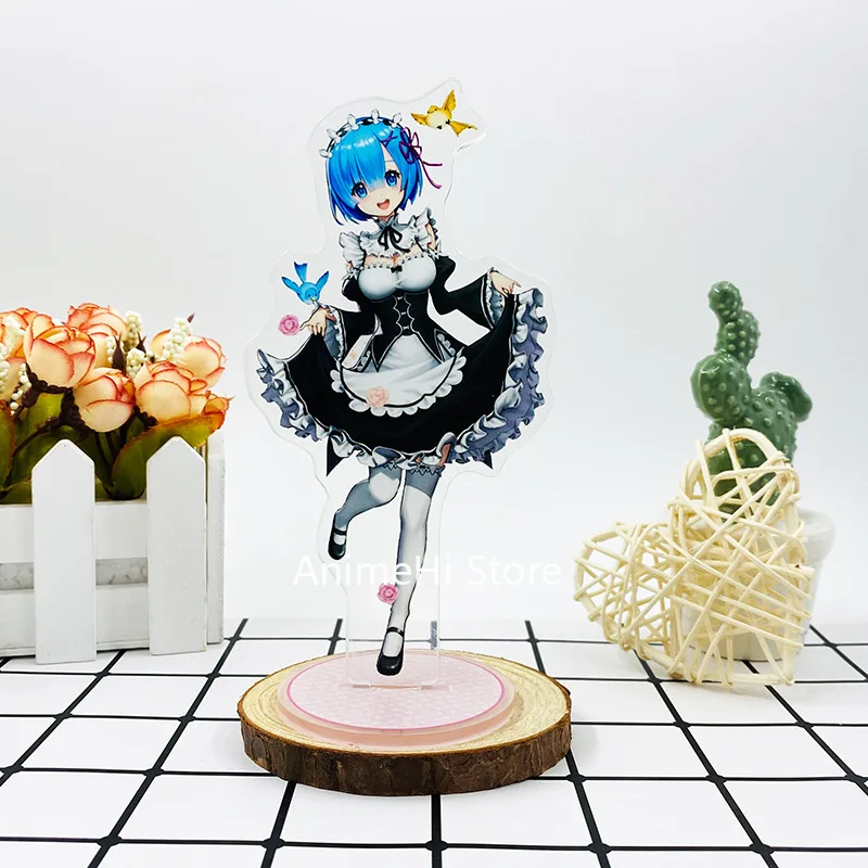 Аниме Re:Zero фигурку косплей игрушки Эмилия Рам Рем Беатрис Войлок призцилла