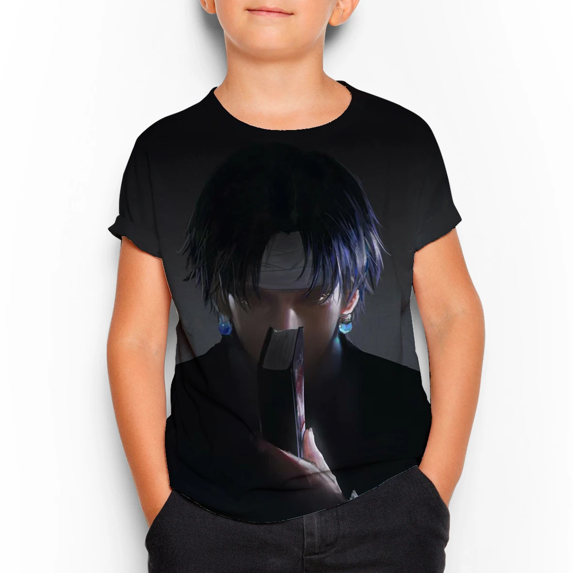 

HUNTER X HUNTER Cool Teen Short Sleeve Tees Anime Print Boy Girl Oversized T-shirt 3D Children's T Shirts Summer New Clothes