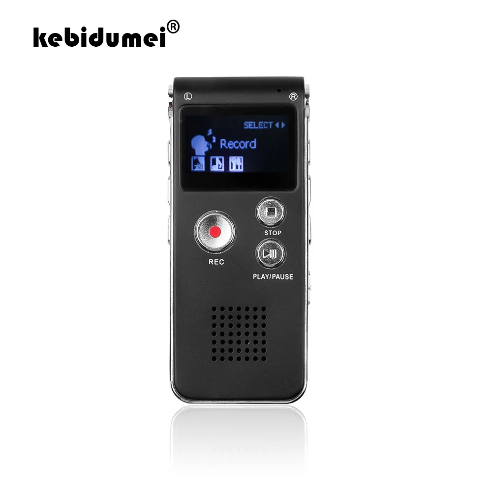 Kebidumei 3 цвета мини USB флэш ручка 8 Гб в 1 диск Цифровой аудио диктофон 650Hr Диктофон 3D