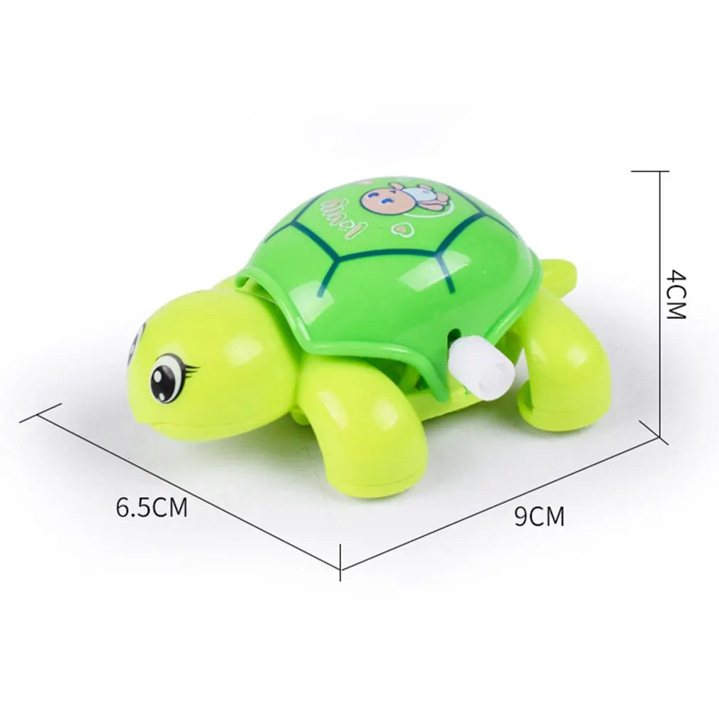 

Creative children's clockwork toy Turtle on the Chain Mainspring Toys Parent-children Interaction Educational Pull Line Rope toy