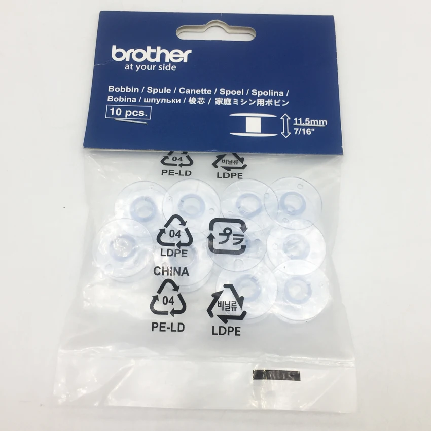 Бобины BROTHER 11 5 мм швейная машина BOBBINS10pcs SFB(XA5539 151)|sewing bobbin brother|sewing machine bobbinsmachine |