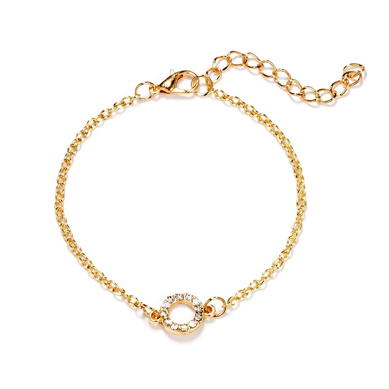 Европейский и американский модный новый очаровательный браслет женский