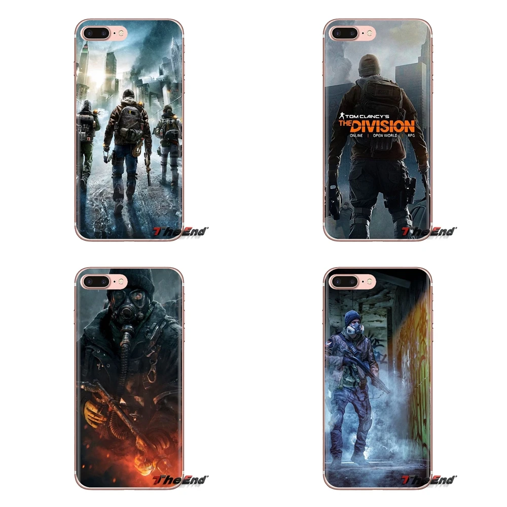 Силиконовый чехол для Xiaomi Mi3 Samsung A10 A30 A40 A50 A60 A70 Galaxy S2 Note 2 Grand Core Prime Tom Clancys The Division