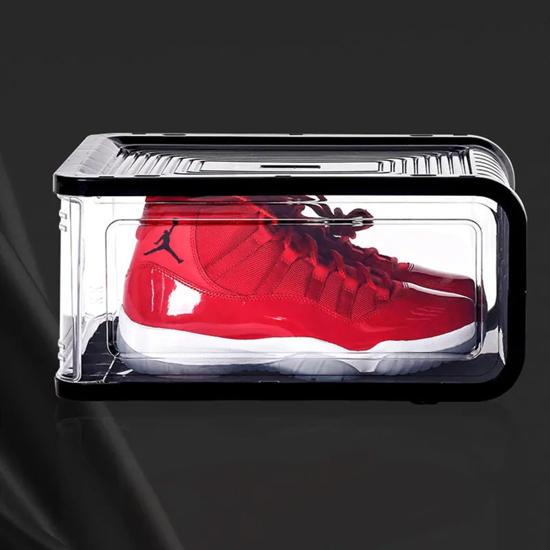 Модная прозрачная HD защитная пленка Баскетбол шкаф-витрина для обуви мужчин
