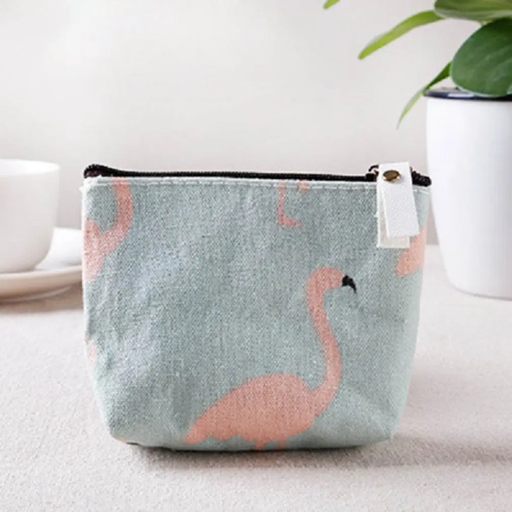 Мини-кошелек с ручной росписью милая креативная сумка для хранения монет кошелек