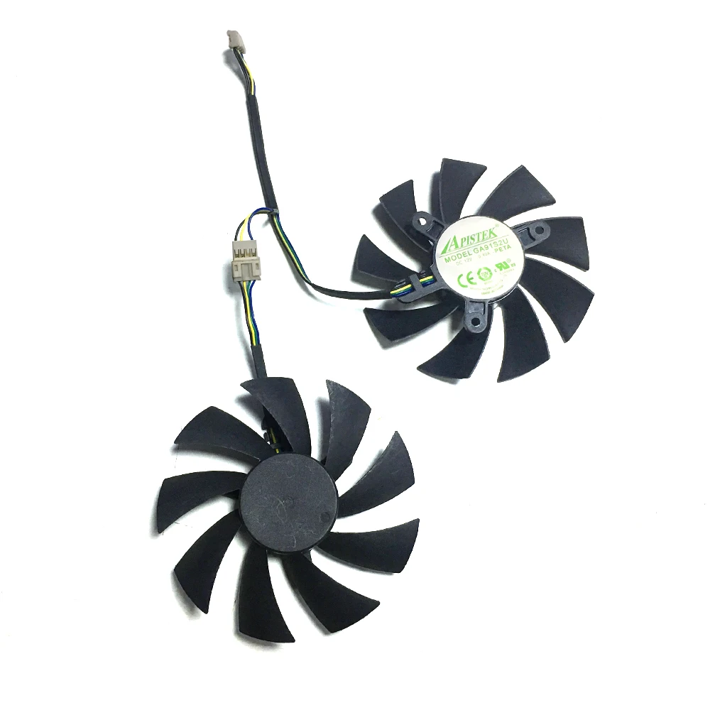 GA92S2U 85 мм 4Pin VGA вентилятор охлаждения GTX1660 TI GA91S2U для Zotac GTX 1060 1660 6G 1660TI AMP Core Edition