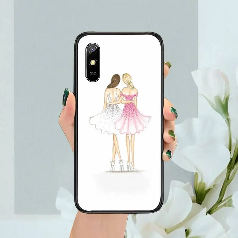 

Girls Best Friend Phone Cases For Xiaomi Redmi note6 8 9 pro 7a 8T 9S K20 4X