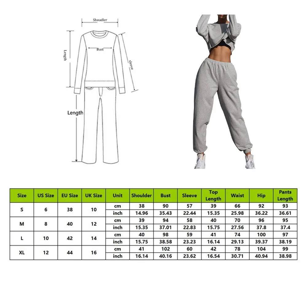 

2021 Spring Autumn Women Tracksuit Cotton Suit 2 Pieces Sets Sweatshirt And Pants Suits Casual Loose Women Two-Piece Suit Sports