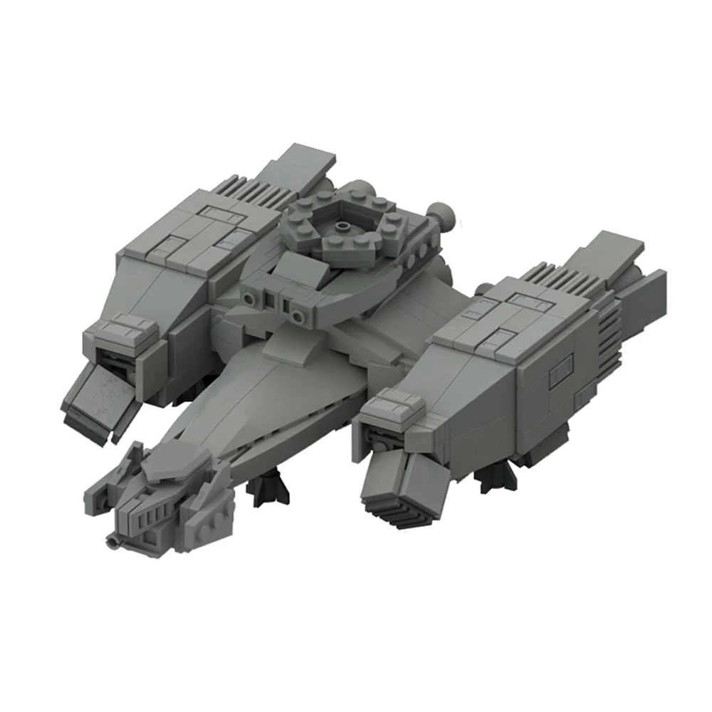 

MOC Spaceship USCSS Nostromo Battle Wars Ship Buidling Blocks Bricks Assemble Construction Boy Girl Edu DIY Buildable Toy Gift