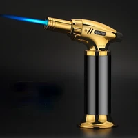 metal welding torch straight into the windproof torch outdoor barbecue lighter kitchen baking briquets et accessoires fumeurs