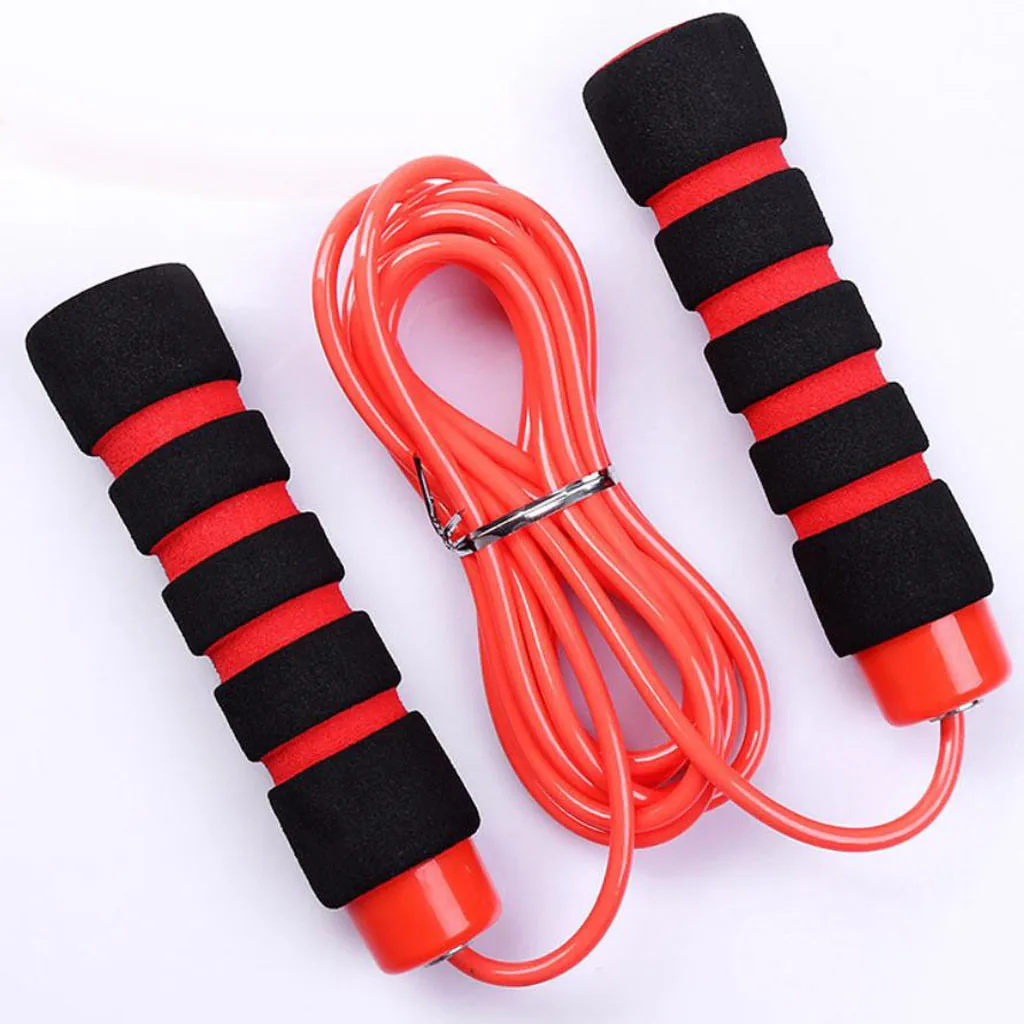 Скакалка портативная прочная и легкая в регулировке усовершенствованная для