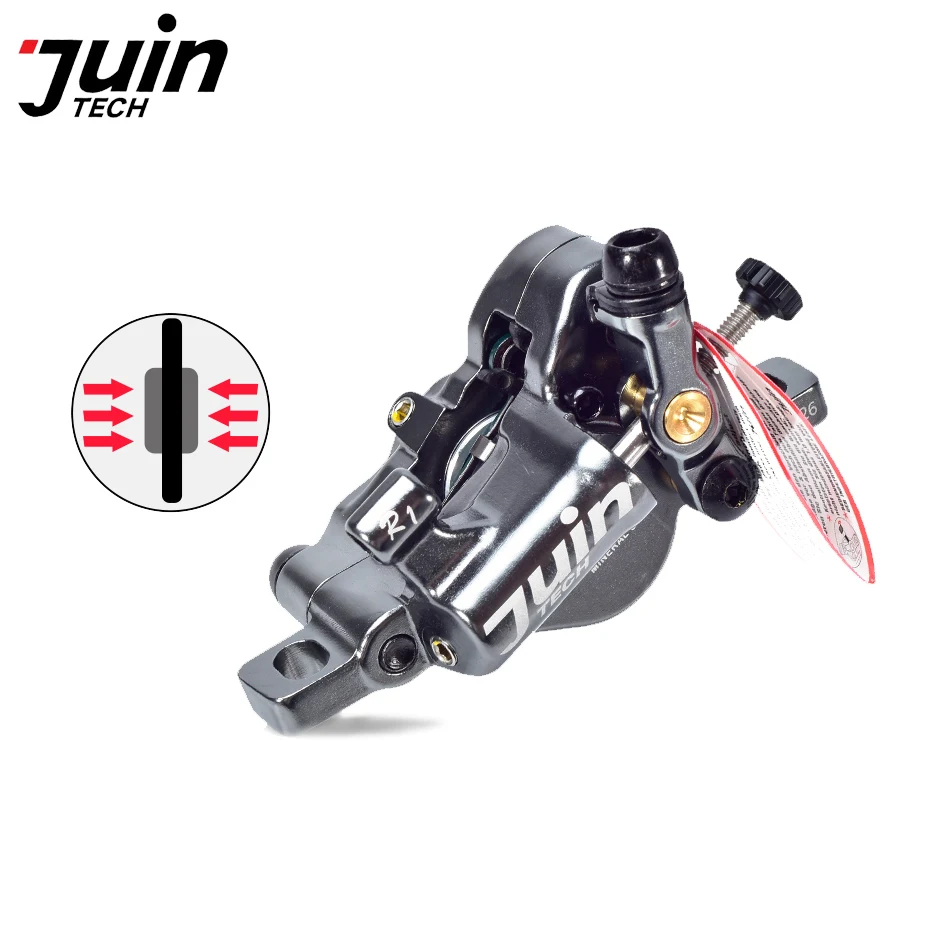 Велосипедный дисковый тормоз Juin Tech R1 гидравлический для горного велосипеда