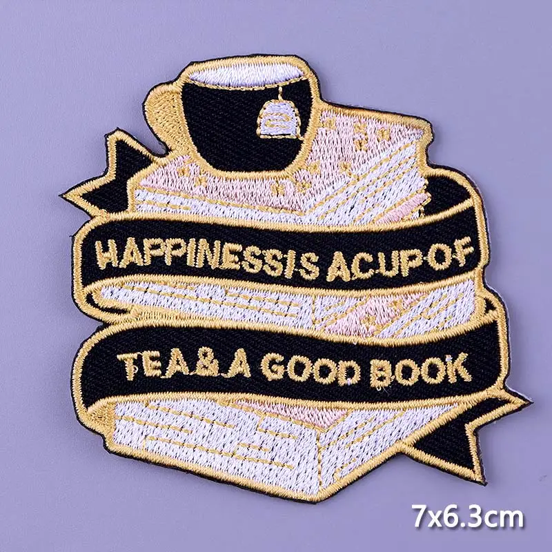 

UFO Patch For Clothing Patch Stickers Hippie Beer Ghost Patches For Clothing Thermoadhesive Fusible Patches For T-shirt Dress