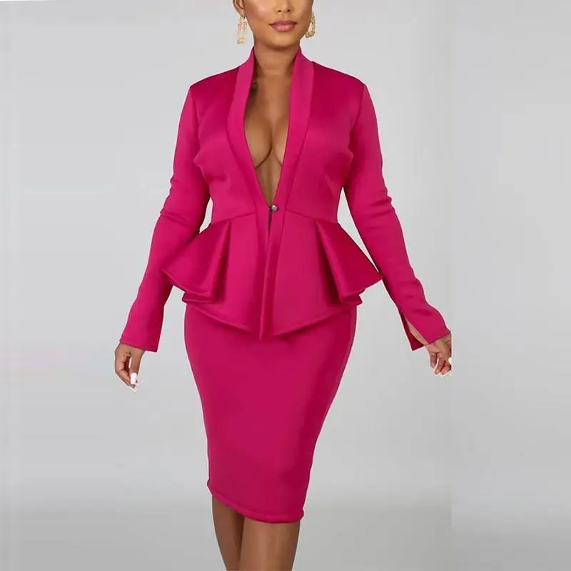 Длинный рукав осень зима миди платье уличная Женская однотонная элегантная