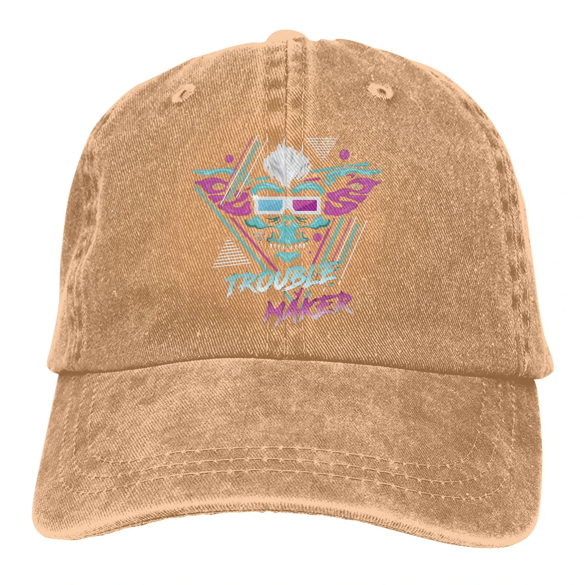 

Summer Cap Sun Visor TROUBLE MAKER Hip Hop Caps Gremlins Mogwai Gizmo Film Cowboy Hat Peaked Hats