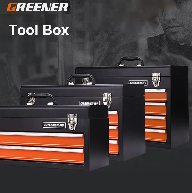 

Car Tools Box Professional Toolbox Complete Workshop Trolley Workbench Waterproof For Garage Equipment