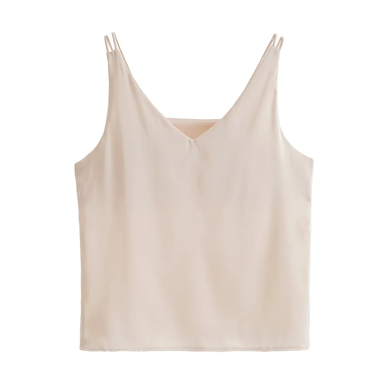 

Summer Shiny Satin Silk Tshirt Women Sleeveless Fashion T-shirt Woman Tee Tops Casual Female Luxury Sexy Y2k Tops Lil Peep