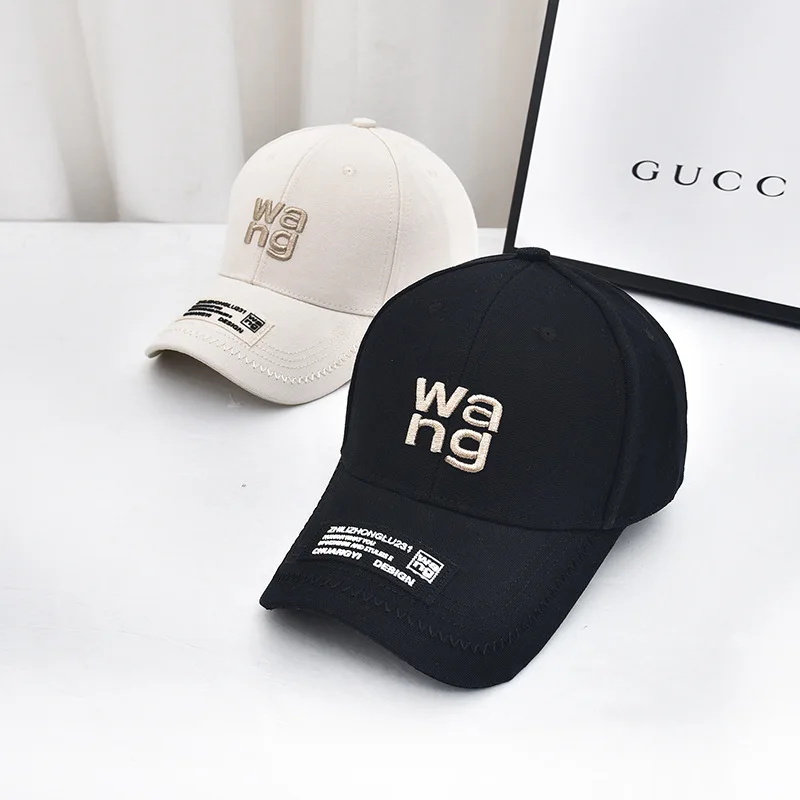 

Summer Brand Baseball Caps Fashion Simple Peaked Cap Outdoor Sports Golf Hats For Men Women Brown Black Cotton Trucker Hat