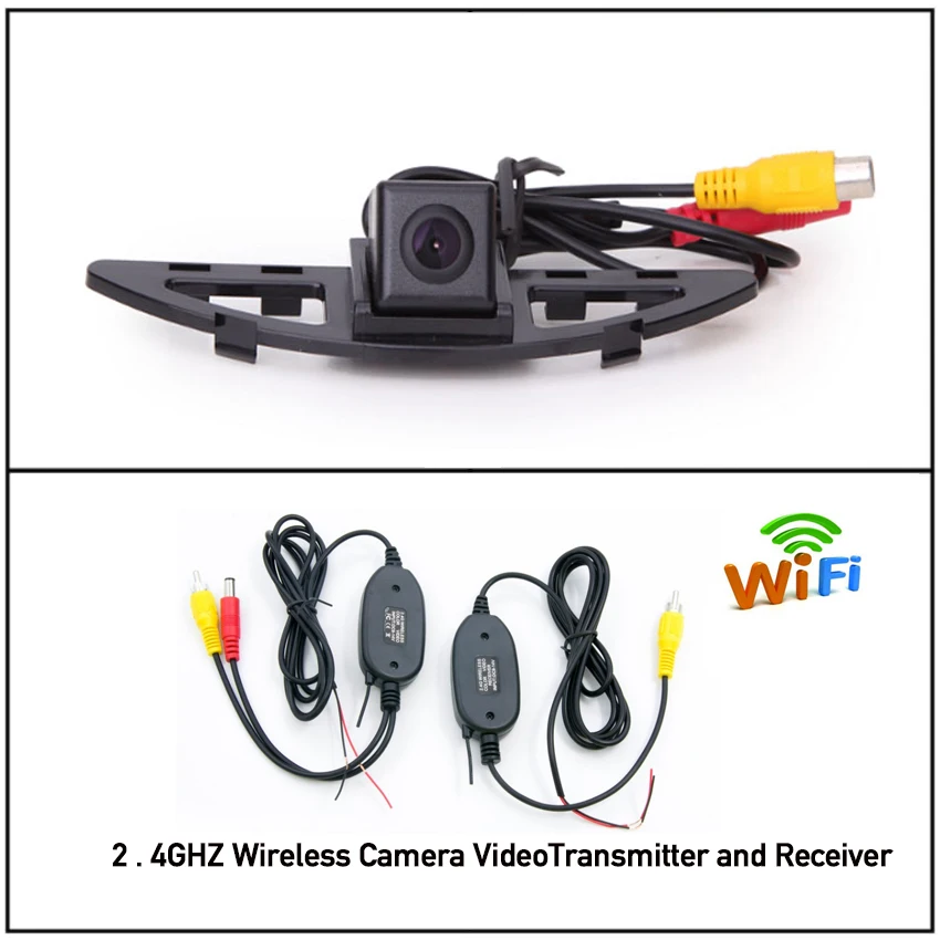 

Car Wireless Parking Reversing Camera For Honda City GM2 GM3 2007 2008 - 2013 HD CCD Night Vision Waterproof high quality RCA