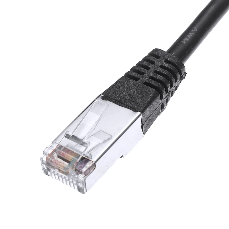 

RJ45 Splitter Extension Cables Network Cable Adapter 1 Male to 2 Female 2 Ways RJ45 Ports Ethernet Network Splitter Connector