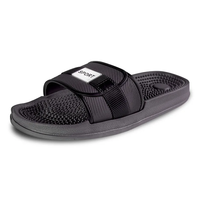 

2021 New Men's EVA Home Slippers Soft Bottom Indoor Non-slip Bathroom Sandals and Slippers Outer Wear Trendy Flip Flops