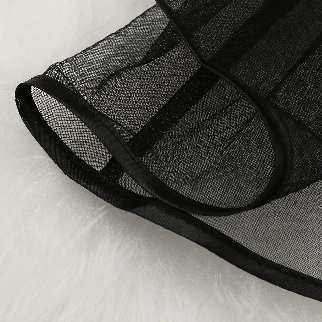 Женское кружевное нижнее белье Ночное пижама банный халат пеньюар женский для