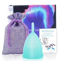 feminine hygiene menstrual cup reusable period cup medical silicone lady cups than menstrual pads copa menstrual collector