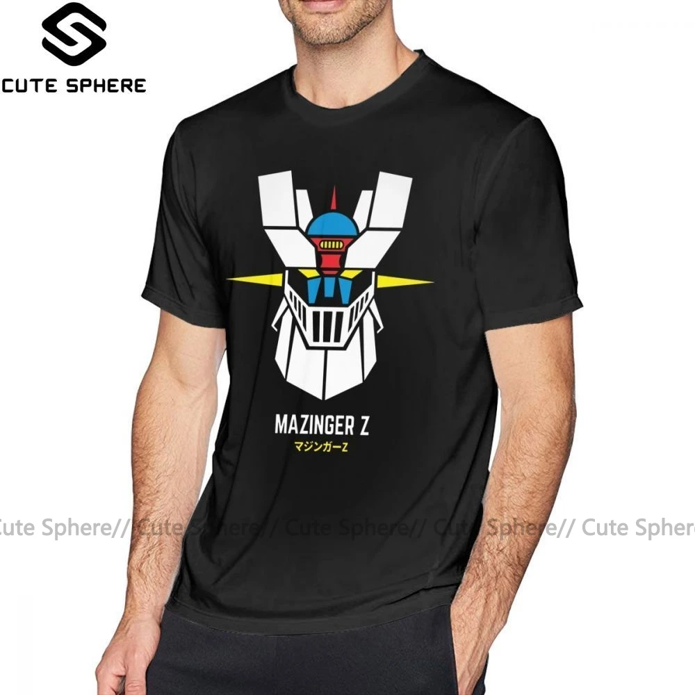 Футболка Mazinger Z цветная футболка 5x с коротким рукавом забавная Мужская