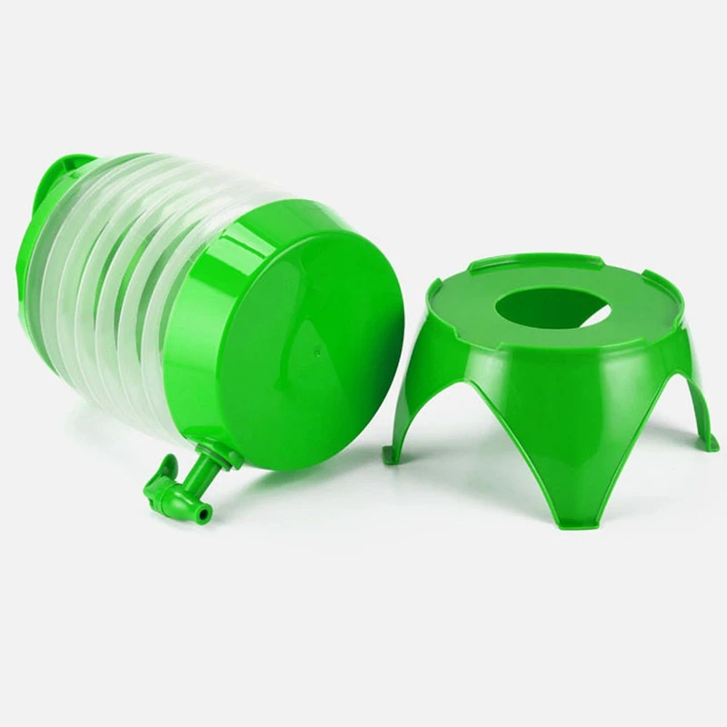 

Collapsible Water Bottle Camping Cup Reuseable Silicone Foldable Leak Proof Portable Sports Travel Water Bottles Outdoor 5L