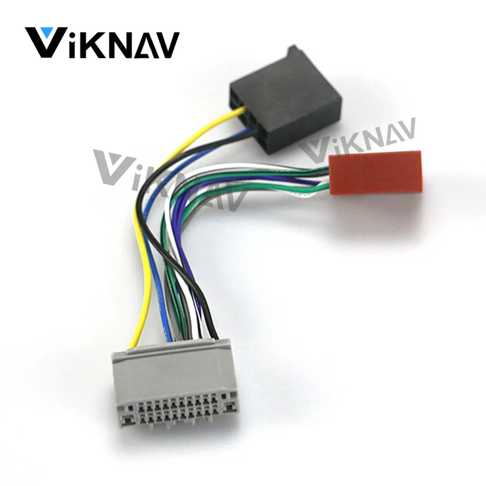 

ISO стерео автомобильный радиоадаптер для CHRYSLER for-DODGE for-JEEP-Wrangler жгут проводов соединительный кабель 12-134