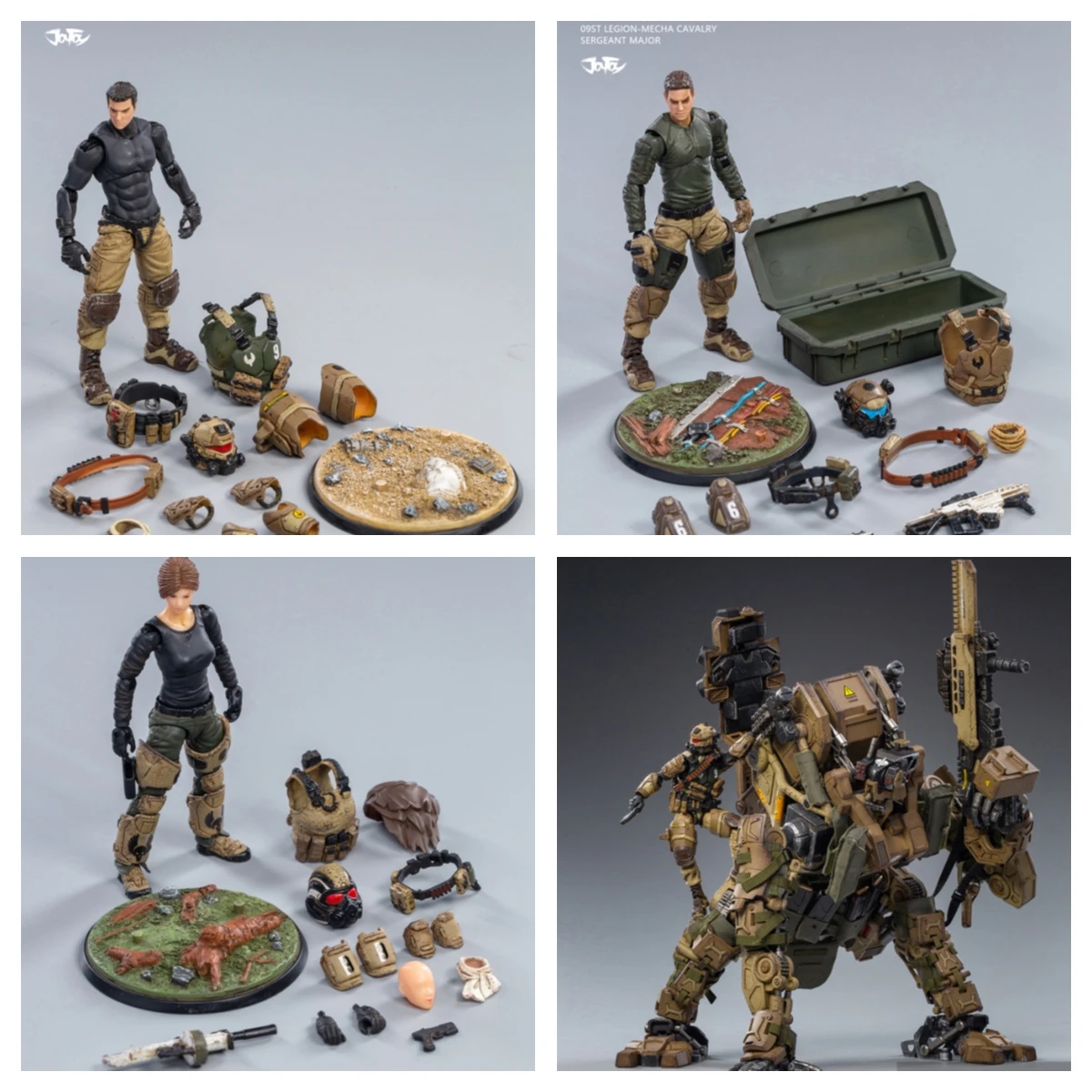 JOYTOY масштаб 1/18 экшн робот 09st Легион меча кавалерия старший командир главной