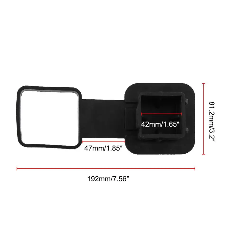 Заглушка для сцепки прицепа резиновый крюк 2 дюйма приемник класса подходит Dodge Ram