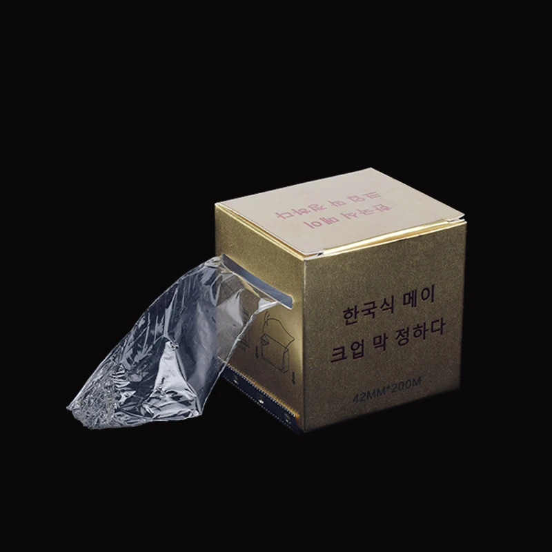 1 шт. профессиональная микроблейдинговая пластиковая обертка 42 мм * 200 м