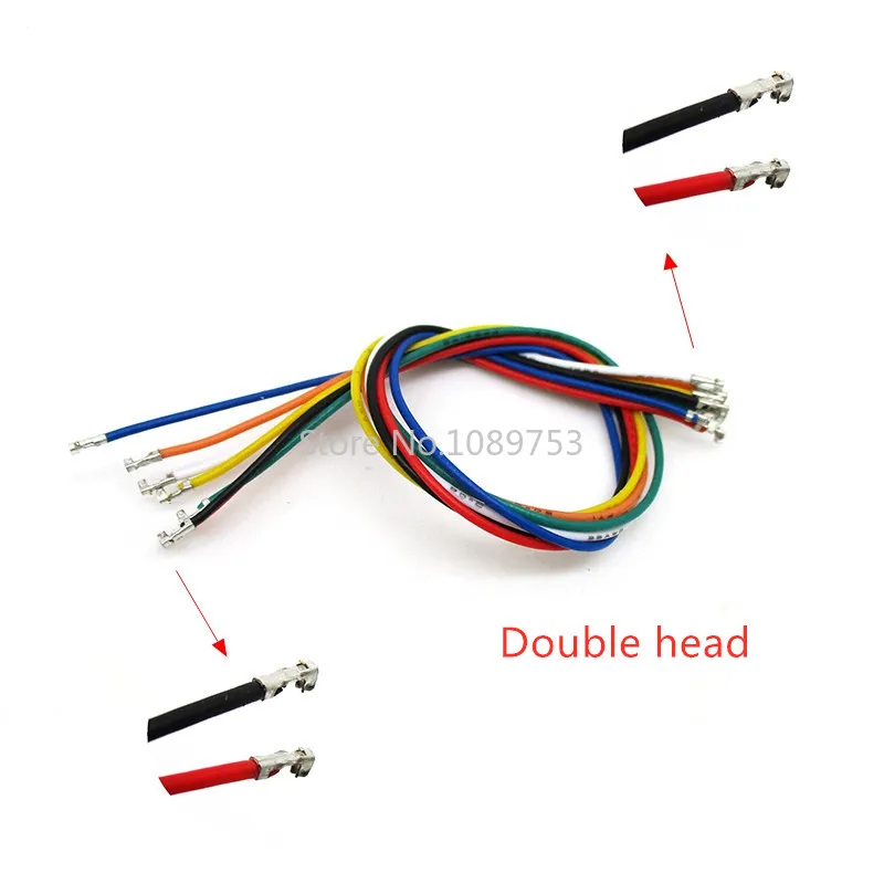 50 шт. zh1.5 мм Клеммная линия 200 электронный провод с одной головкой/двойной
