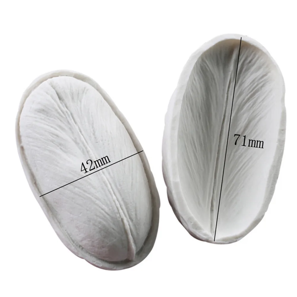 Рождественские формочки из смолы силиконовая форма для тюльпана перьев помадки