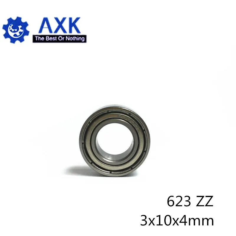 623ZZ подшипник ABEC 5 10 шт. 3x10x4 мм миниатюрный 623 2Z упорные шариковые подшипники ZZ EMQ Z3V3