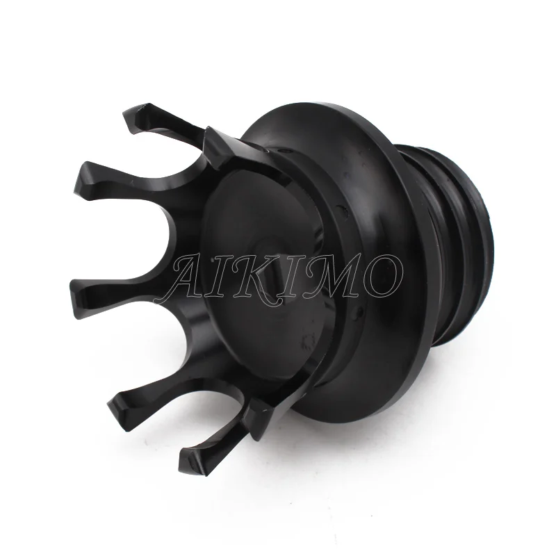 Мотоциклетная газовая крышка с черной алюминиевой короной вентилированная