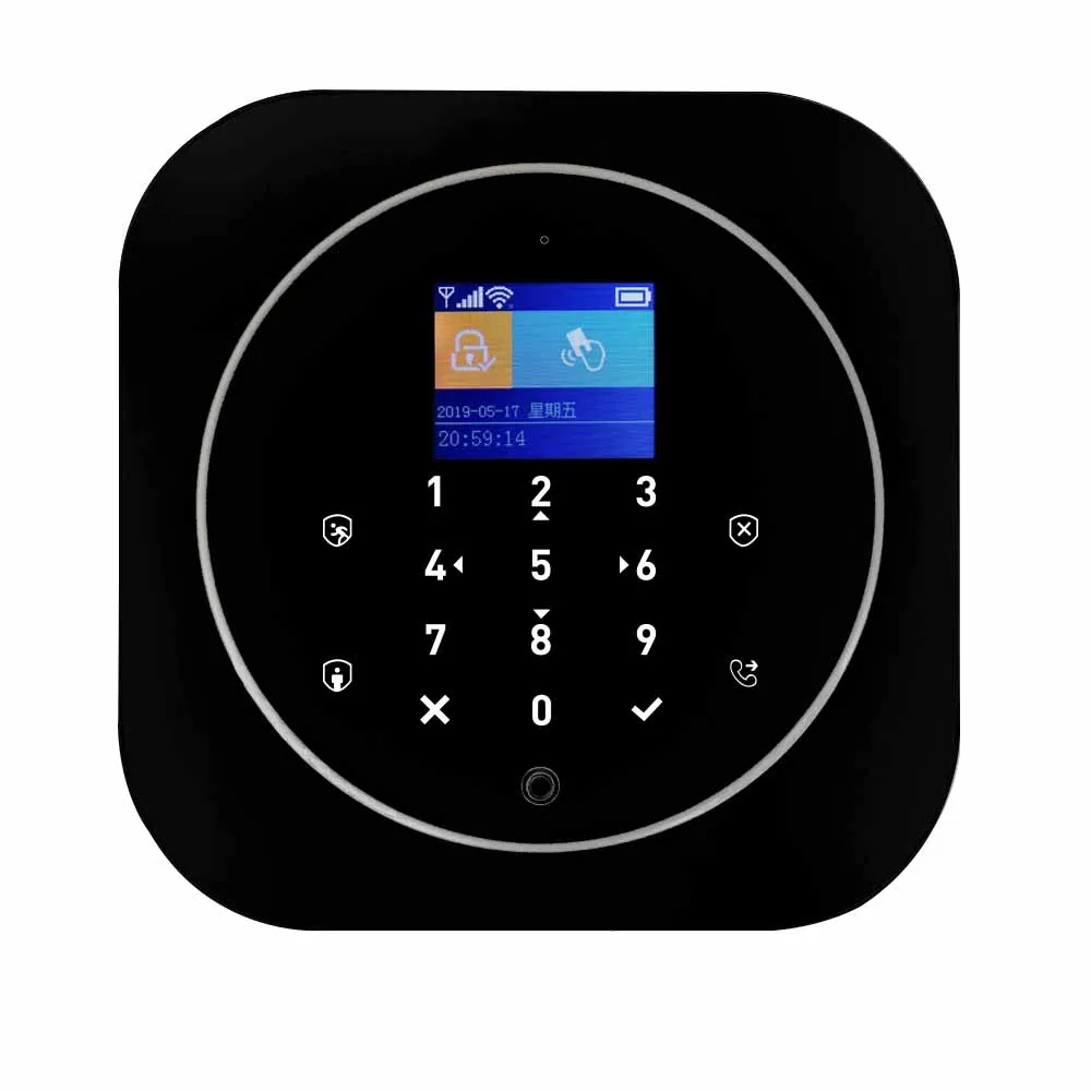SmartYIBA Tuya APP RFID Брелки wifi GSM сенсорная клавиатура домашняя система охранной