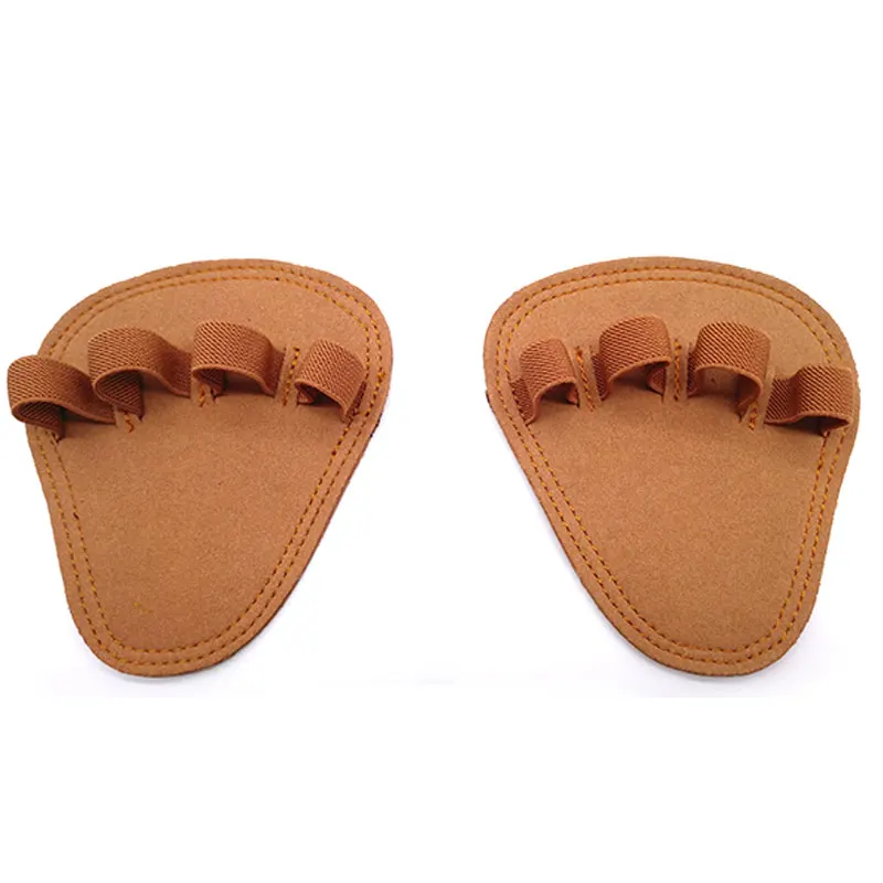 1/2 шт. Рукоятка Синтетическая кожа Кроссфит гимнастическая защита ладоней