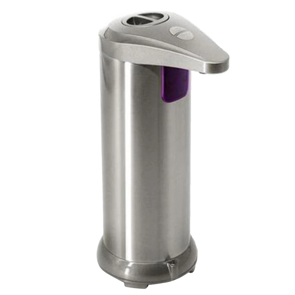 

280ml Stainless Steel Automatic Liquid Soap Dispenser Battery Operated