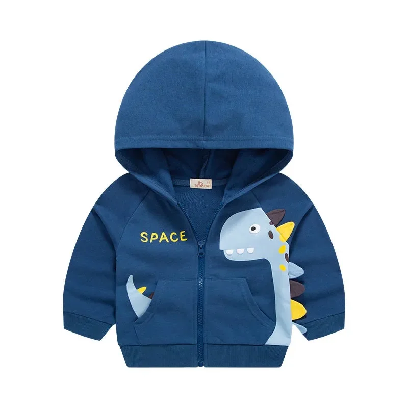 

Kids Boys Hot Sale Dinosaur Hoodies Sweatshirt Children Toddler Cartoon Casual Hooded Top Clothing Student Coats Fashion Clothes