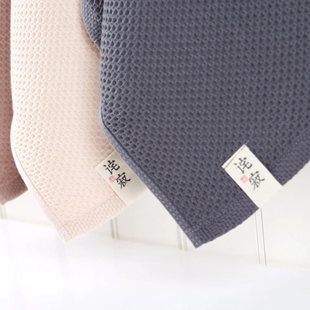 1 шт. 100% хлопок полотенце для рук s взрослых клетчатое сотовое Уход за лицом ванная