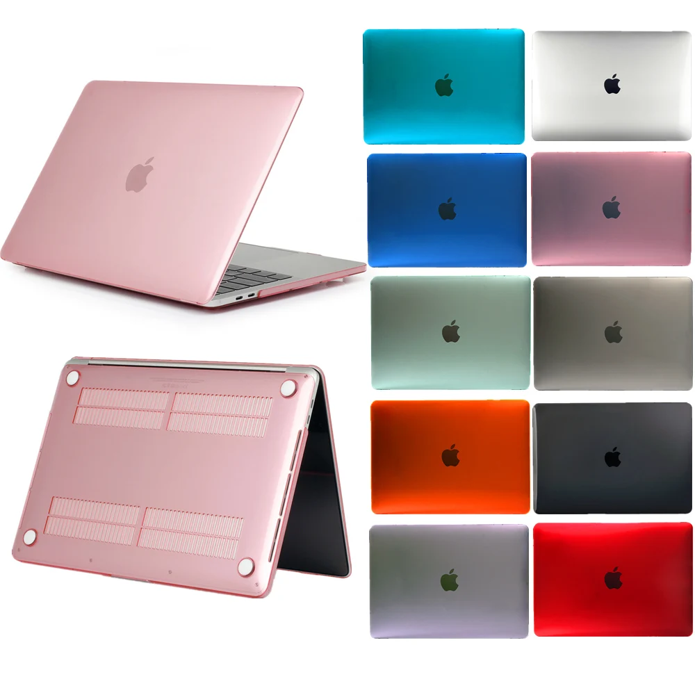 Чехол для ноутбука MacBook Air 13,3(A1466 A1369) Air 11,6(A1370 A1465) Прозрачный Кристальный устойчивый к царапинам защитный чехол для ноутбука