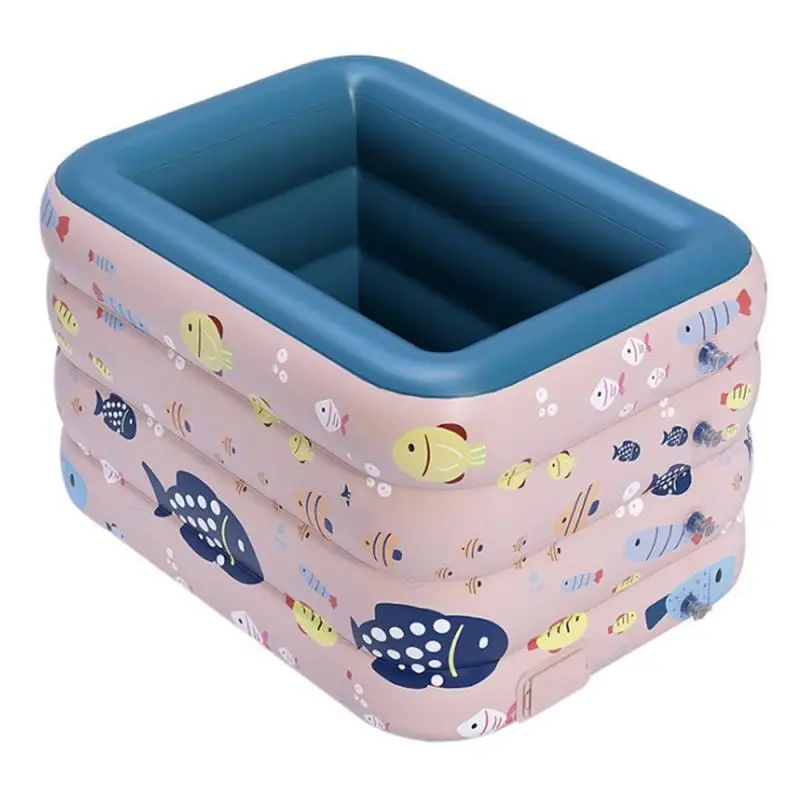 

Infant Swimming Pool Baby Home Indoor Folding Swimming Bucket Kids Newborn Children Wireless Automatic Infant Thickened Bathtub
