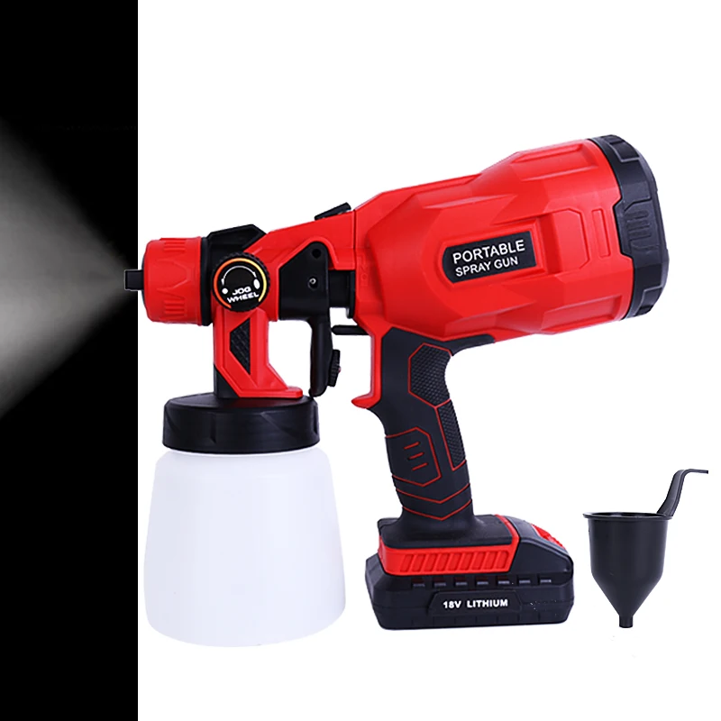 

800ml Electric Spray Gun Disinfection Sterilization Tools Paint Sprayer High Pressure Gun Airbrush Cordless Electric Spray Gun