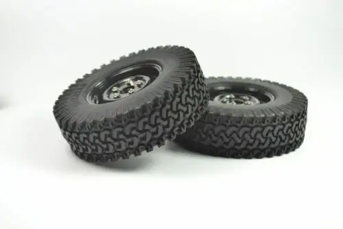 

LTA0139 1/10 Crawler Tire 1.9" for 1/10 RC Crawler 1.9" 98MM Tire&Plastic Wheel Set 4Pcs Track Tire RC Car Parts