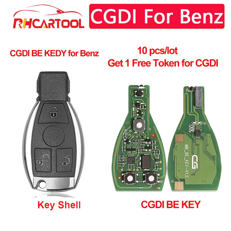 

CGDI для Benz CG BE Key для всех Benz FBS3 315 МГц/433 м, работает с программатором CGDI MB и получает 1 Бесплатный жетон для CGDI MB